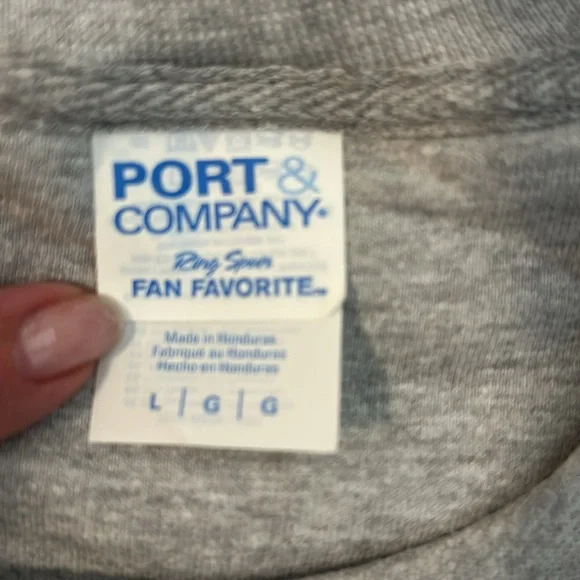NWOT Port Company Sweatshirt with “Carmel California” Graphic - Picture 4 of 6